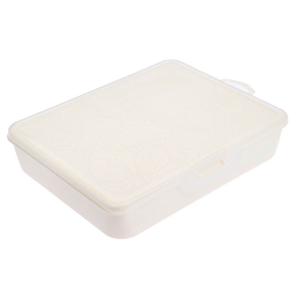 Пластиковый контейнер для мелочей Sheepshape, 12.7 х 7.7 х 8.4 см, черный/белый